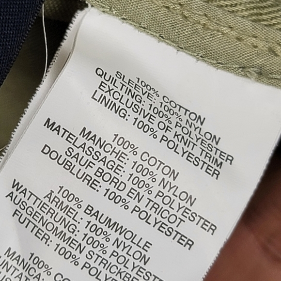 J Crew Jacket Military Green Quilt Sleeves size small - Picture 8 of 13